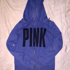 Pink Victoria’s Secret Zip up